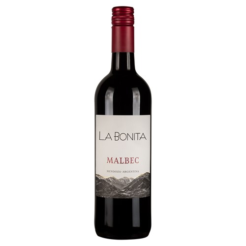 La Bonita Malbec Mendoza 75cl - Argentinian Red Wine - Next Day Delivery